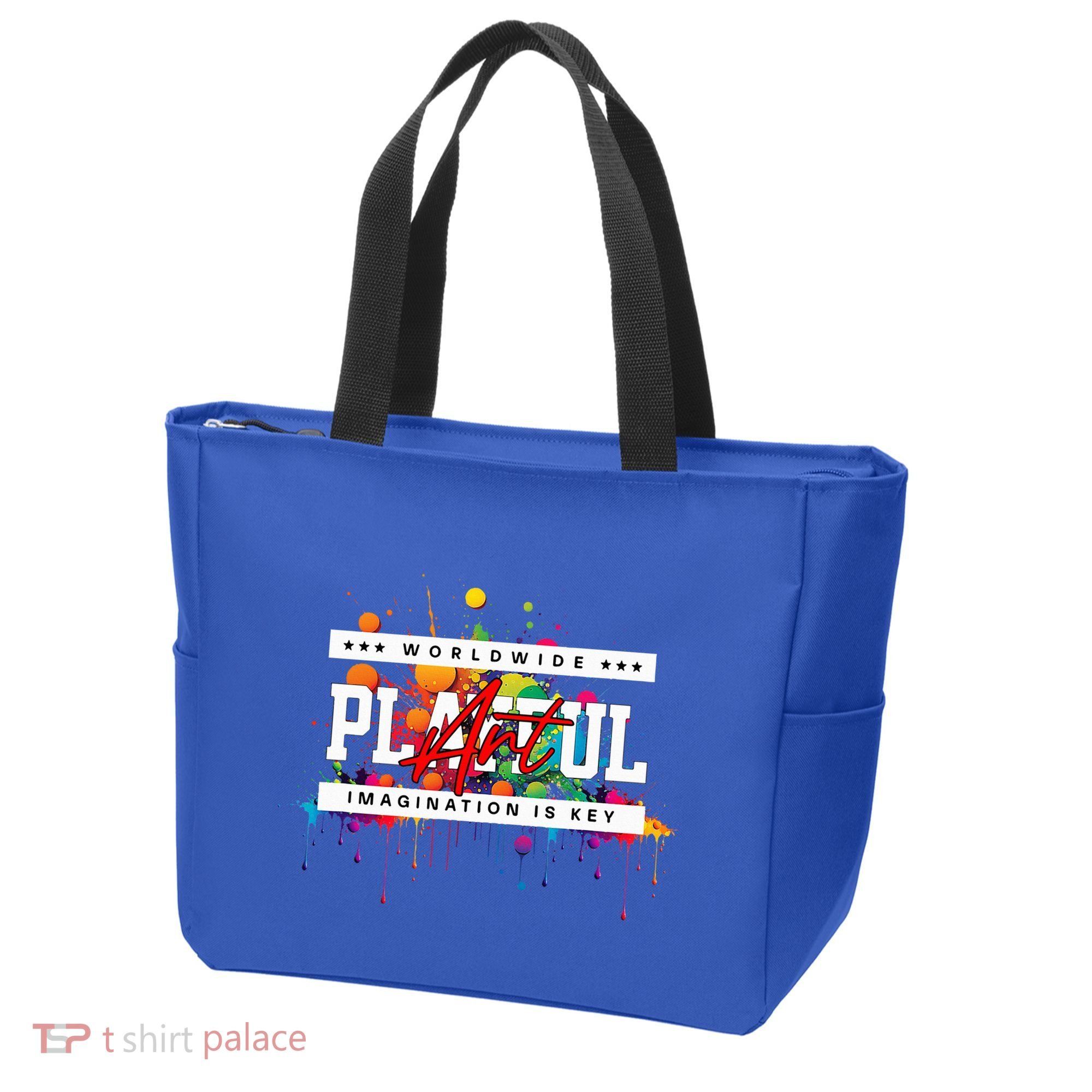 Playful Art Imagination Is Key Tote Bag