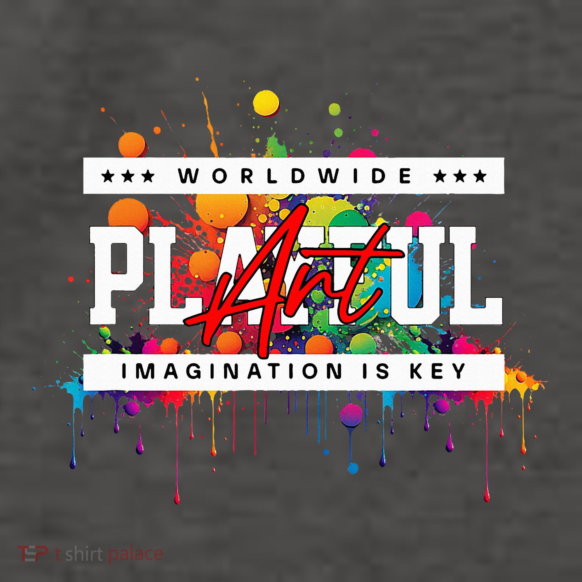 Playful Art Imagination Is Key Vector Backpack