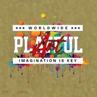 Playful Art Imagination Is Key Garment-Dyed Women's Muscle Tee thumb 6