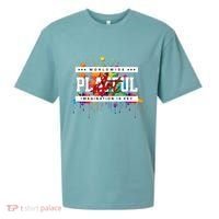 Playful Art Imagination Is Key Sueded Cloud Jersey T-Shirt thumb 0