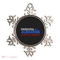 Parental Alienation Is Child Abuse Prevention Awareness Ornament thumb 0