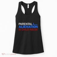 Parental Alienation Is Child Abuse Prevention Awareness Women's Tank Top thumb 0