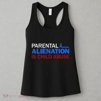Parental Alienation Is Child Abuse Prevention Awareness Women's Tank Top thumb 3