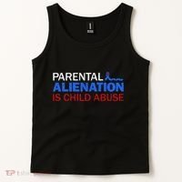 Parental Alienation Is Child Abuse Prevention Awareness Tank Top thumb 2