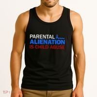 Parental Alienation Is Child Abuse Prevention Awareness Tank Top thumb 3