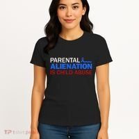 Parental Alienation Is Child Abuse Prevention Awareness Women's T-Shirt thumb 4