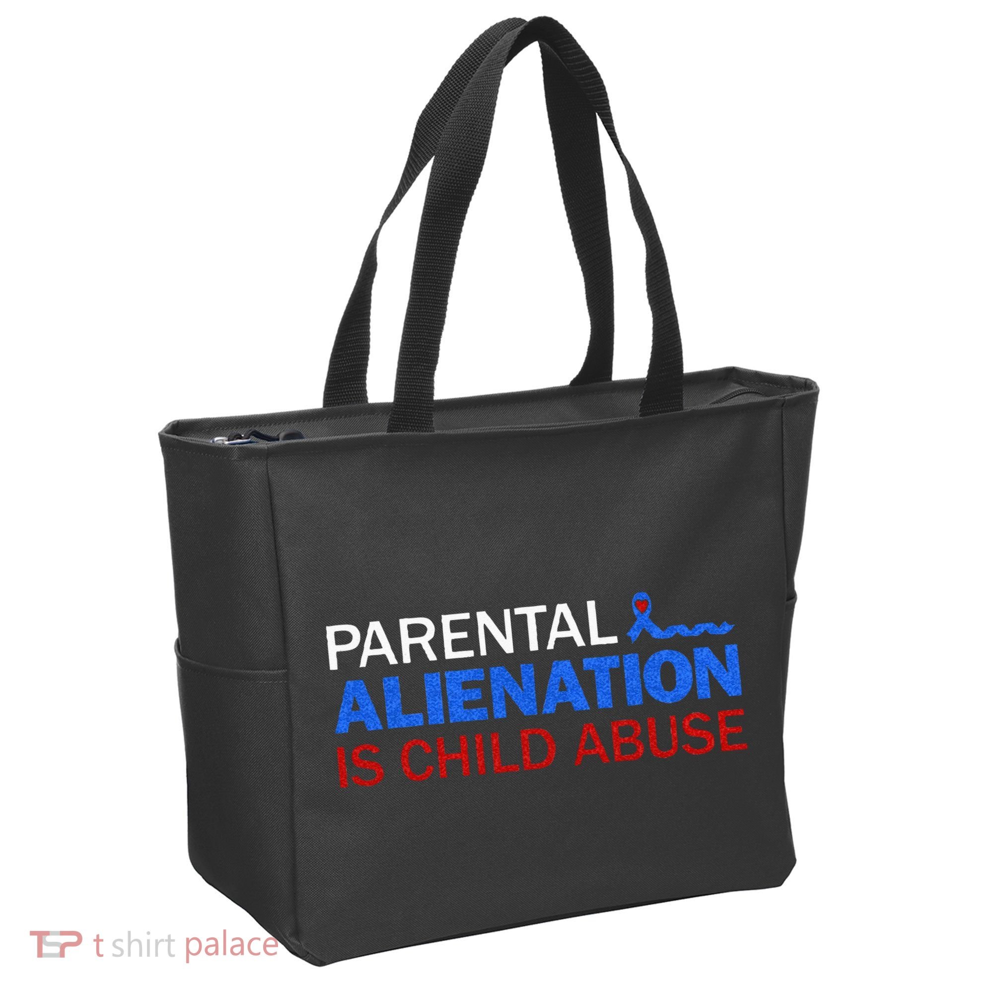 Parental Alienation Is Child Abuse Prevention Awareness Tote Bag