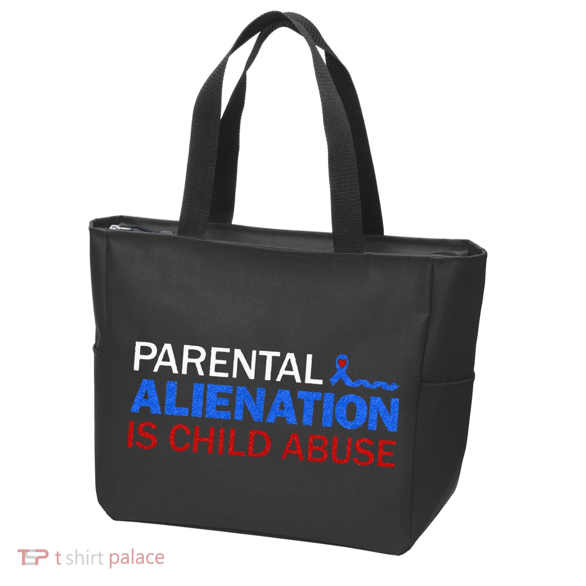 Parental Alienation Is Child Abuse Prevention Awareness Tote Bag
