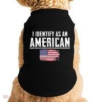 Proud America I Identify As An American Doggie Tank thumb 0