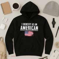 Proud America I Identify As An American Hoodie thumb 3