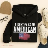 Proud America I Identify As An American Hoodie thumb 4