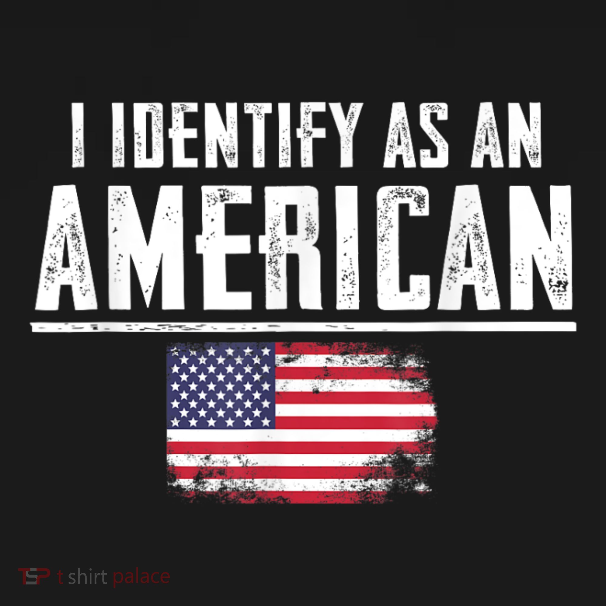 Proud America I Identify As An American Sweatshirt
