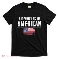 Proud America I Identify As An American T-Shirt thumb 0