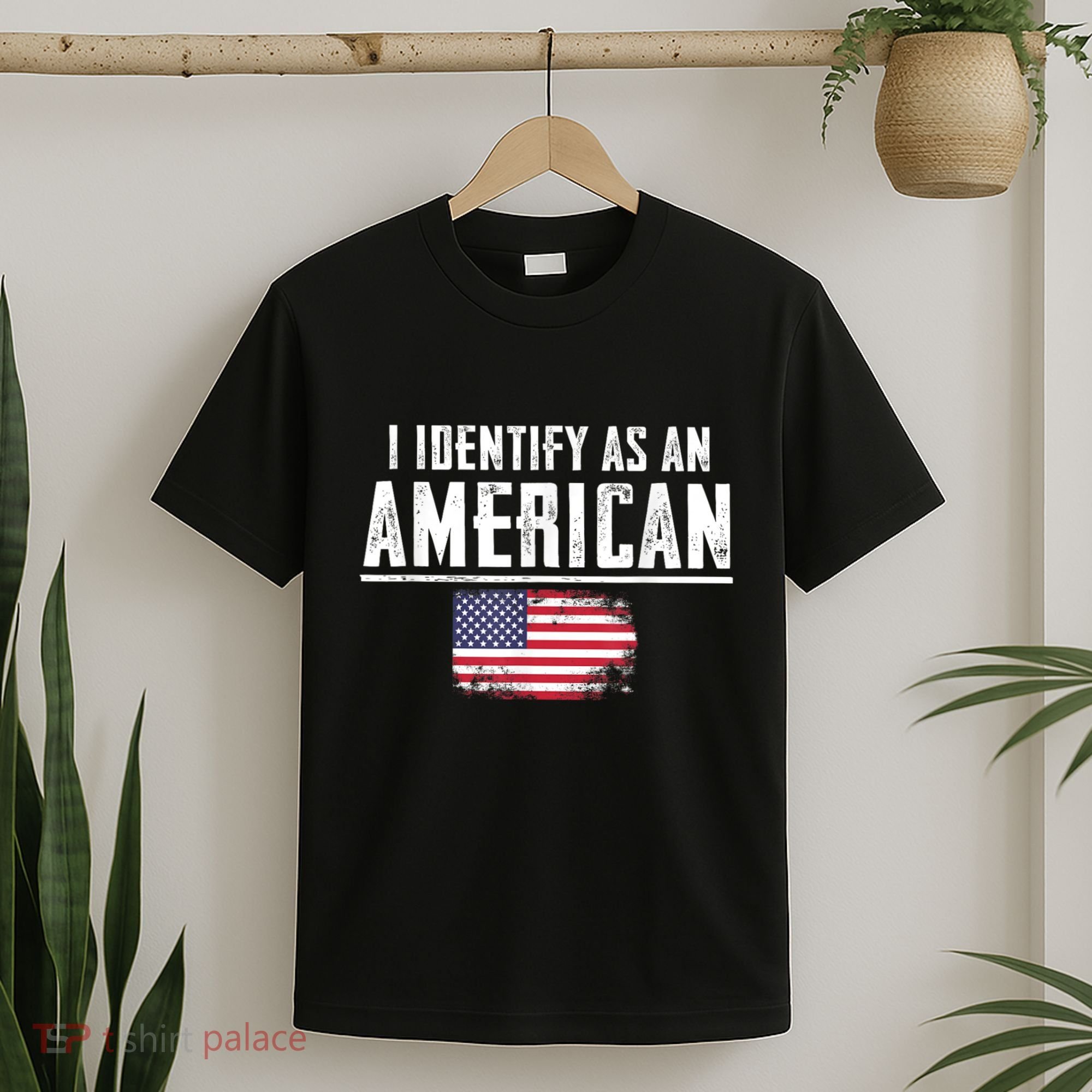 Proud America I Identify As An American T-Shirt