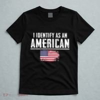 Proud America I Identify As An American T-Shirt thumb 5