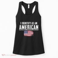 Proud America I Identify As An American Women's Tank Top thumb 0