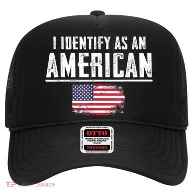 Proud America I Identify As An American Hat