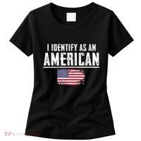 Proud America I Identify As An American Women's T-Shirt thumb 0