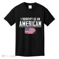 Proud America I Identify As An American Kids T-Shirt thumb 0
