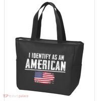 Proud America I Identify As An American Tote Bag thumb 3