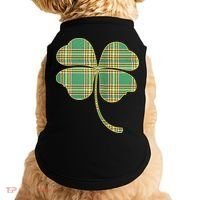 Paid Shamrock Clover Doggie Tank thumb 0
