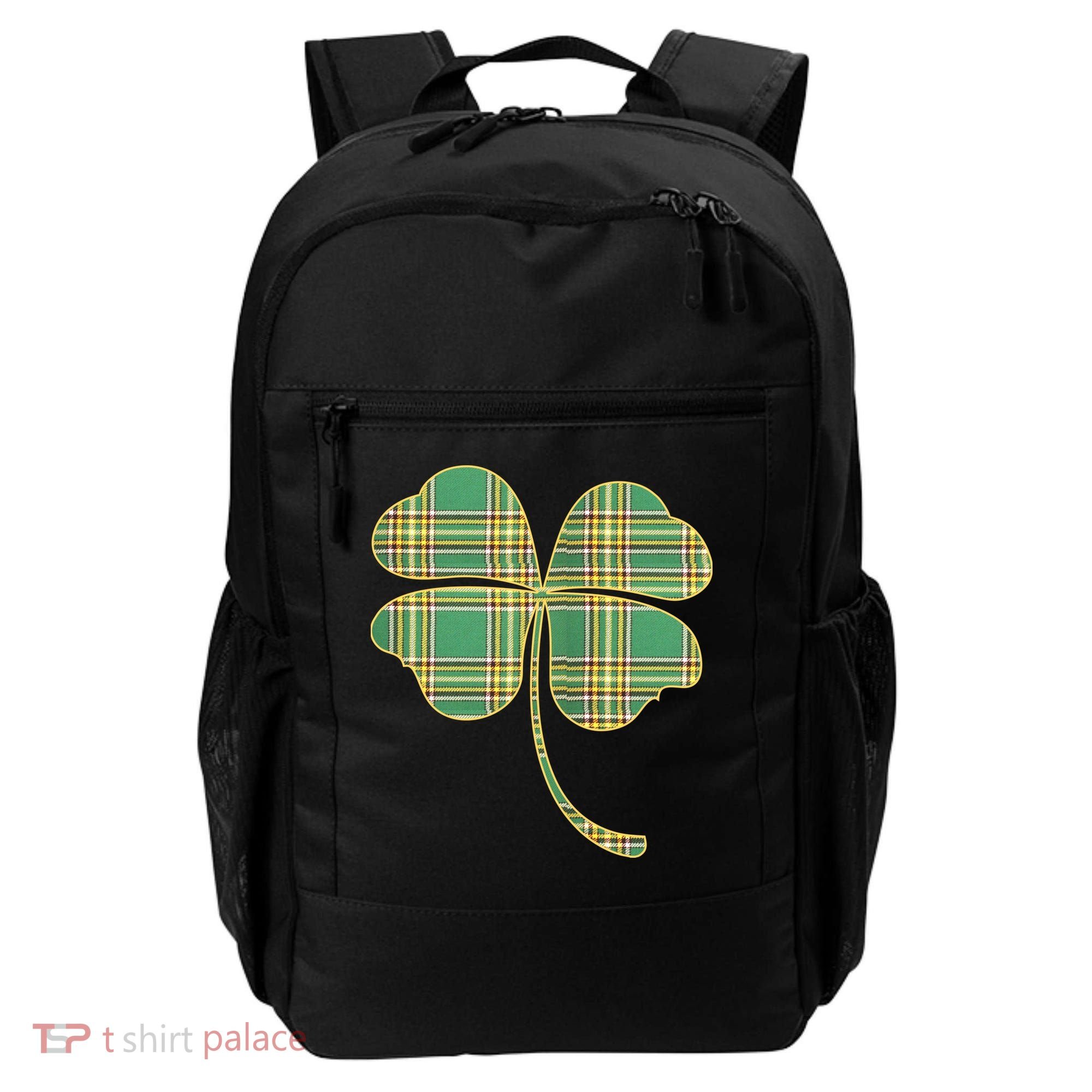 Paid Shamrock Clover Backpack