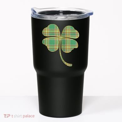 Paid Shamrock Clover Tumbler