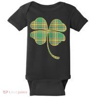 Paid Shamrock Clover Baby Bodysuit thumb 0