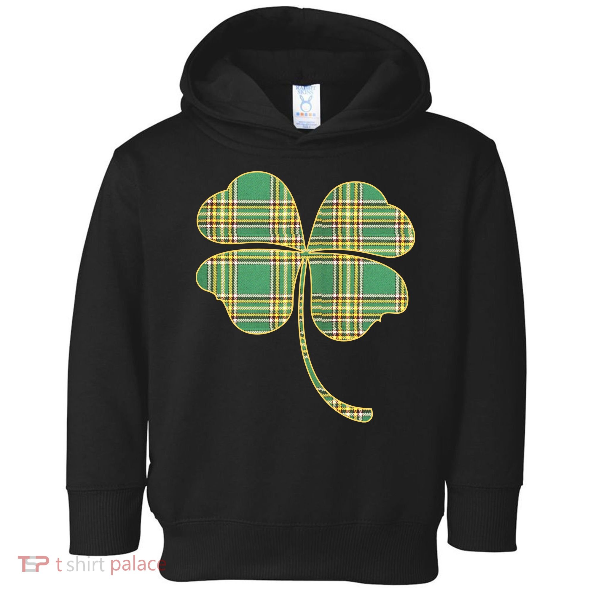 Paid Shamrock Clover Toddler Hoodie