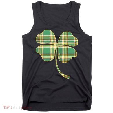 Paid Shamrock Clover Tank Top