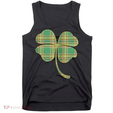Paid Shamrock Clover Tank Top