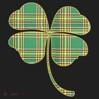 Paid Shamrock Clover Golf Towel thumb 3