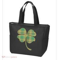 Paid Shamrock Clover Tote Bag thumb 3