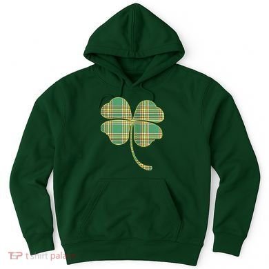 Paid Shamrock Clover Hoodie
