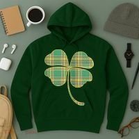 Paid Shamrock Clover Hoodie thumb 3