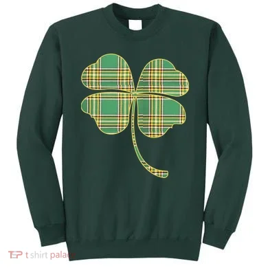 Paid Shamrock Clover Sweatshirt
