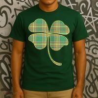 Paid Shamrock Clover T-Shirt thumb 3