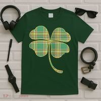 Paid Shamrock Clover T-Shirt thumb 5