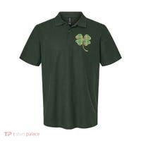 Paid Shamrock Clover Polo thumb 0