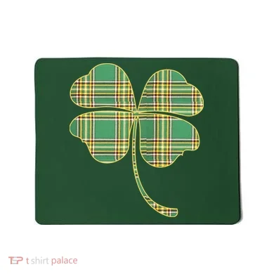 Paid Shamrock Clover Mousepad