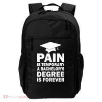 Pain Is Temporary A Bachelor's Degree Is Forever Backpack thumb 0