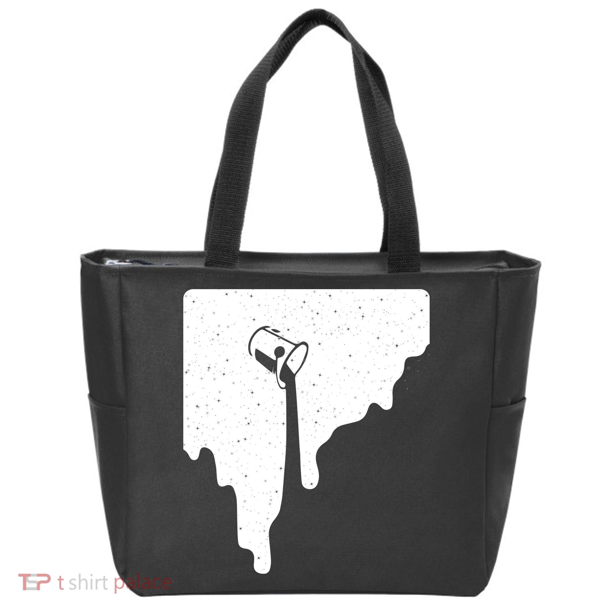 Paint Bucket Galaxy Tote Bag