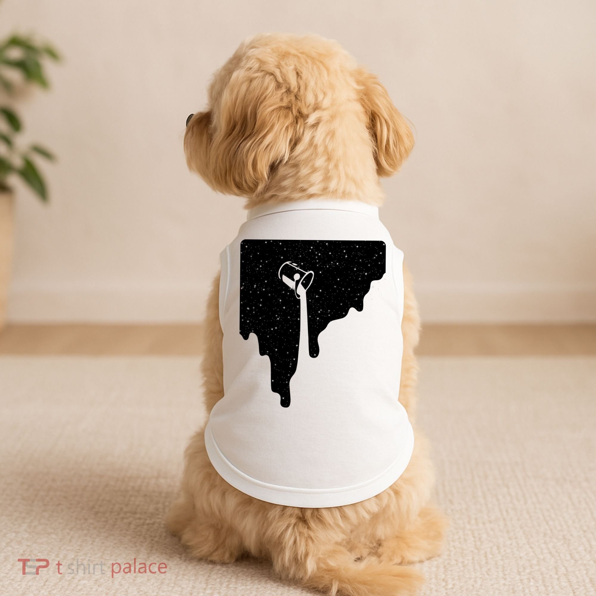 Paint Bucket Galaxy Doggie Tank