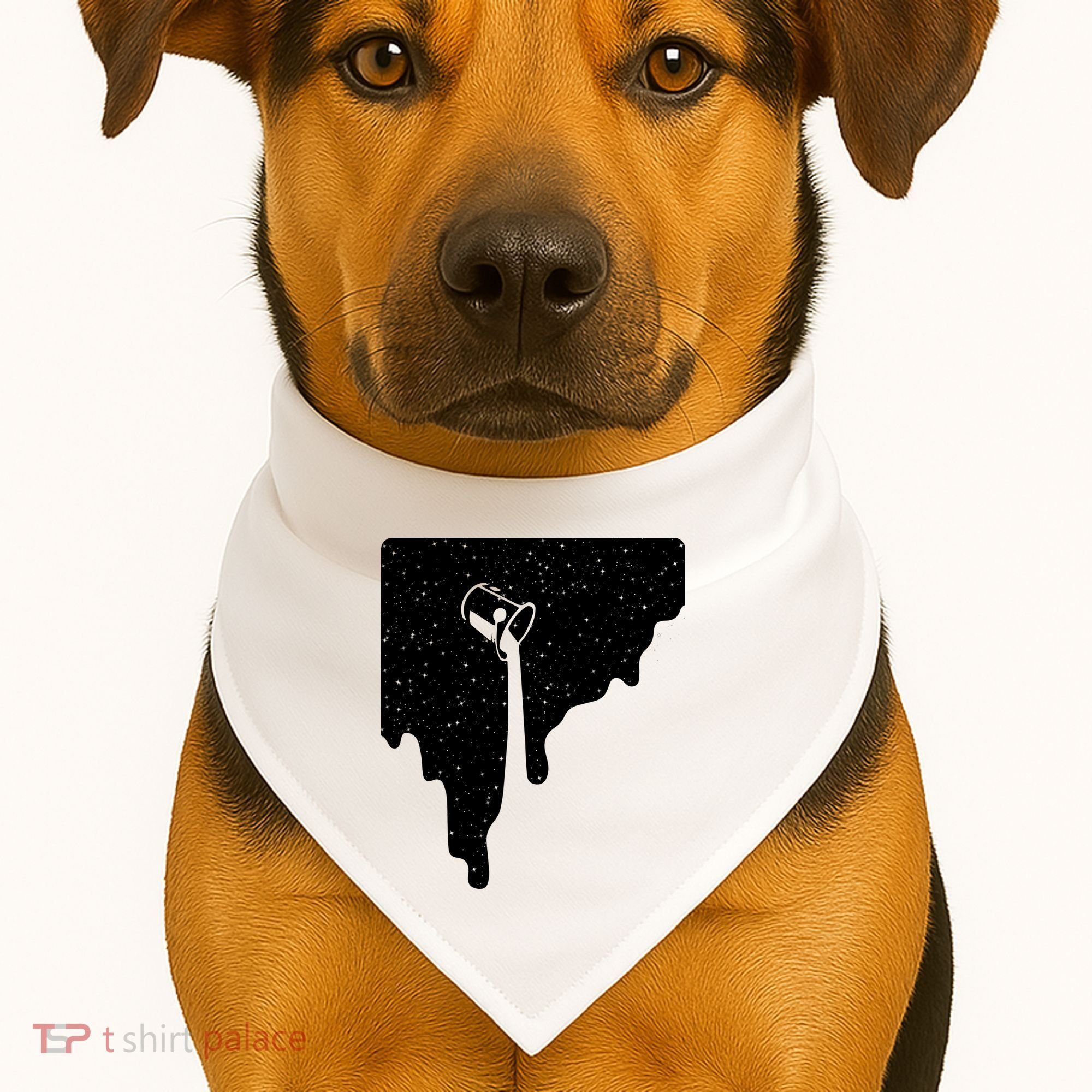 Paint Bucket Galaxy USA-Made Doggie Bandana
