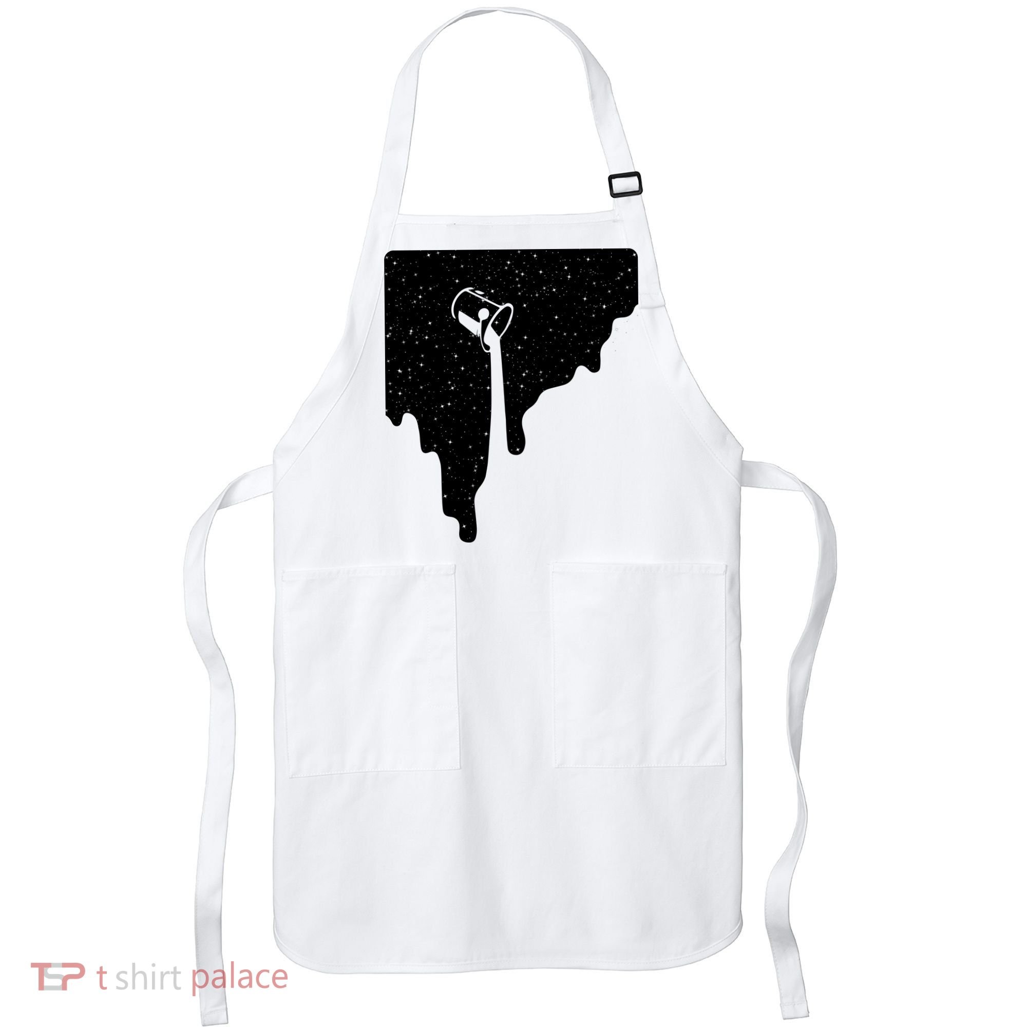 Paint Bucket Galaxy Apron
