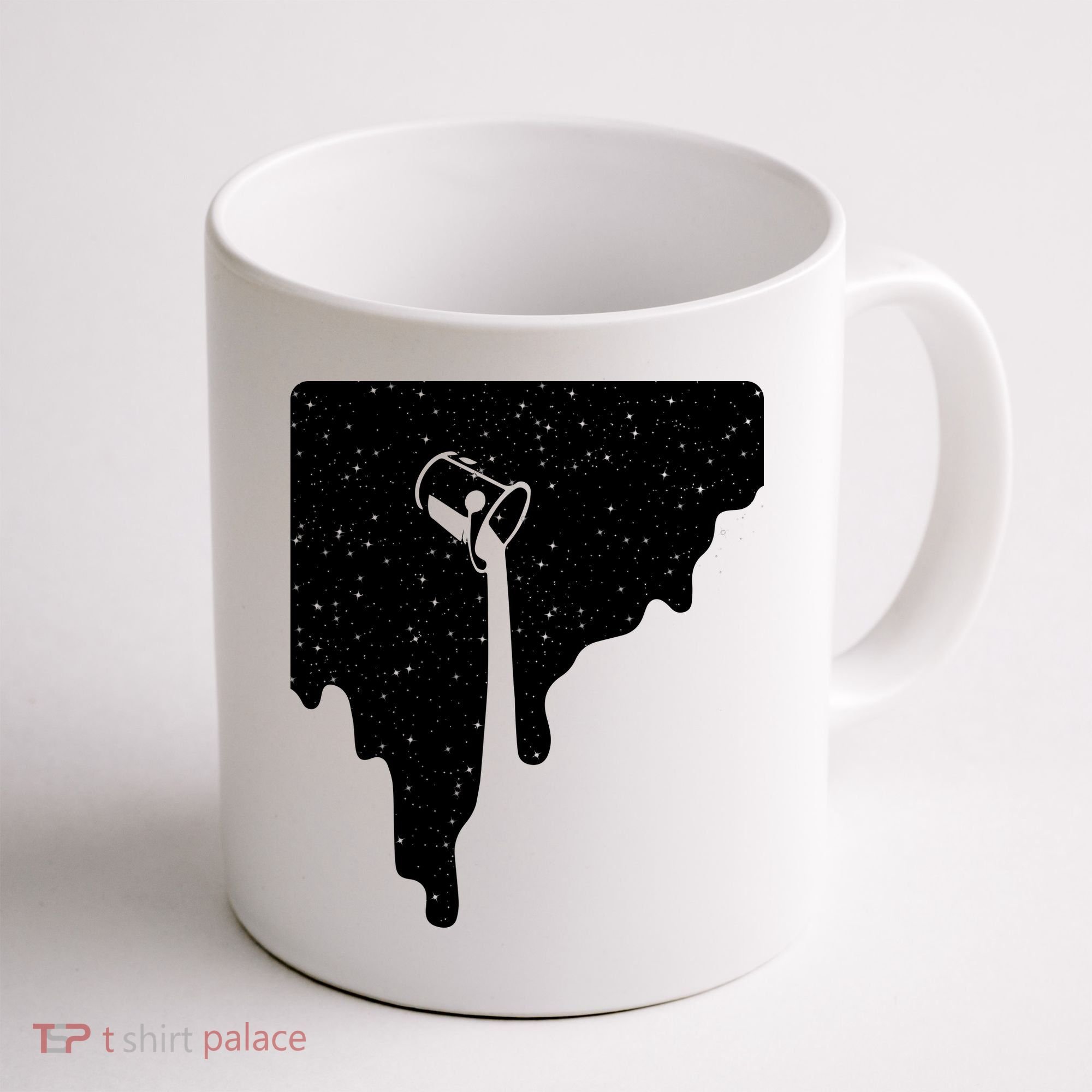 Paint Bucket Galaxy Coffee Mug