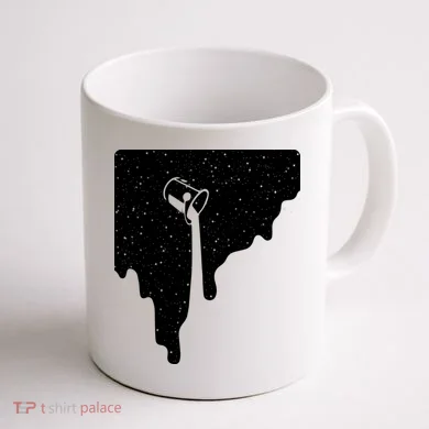 Paint Bucket Galaxy Coffee Mug back
