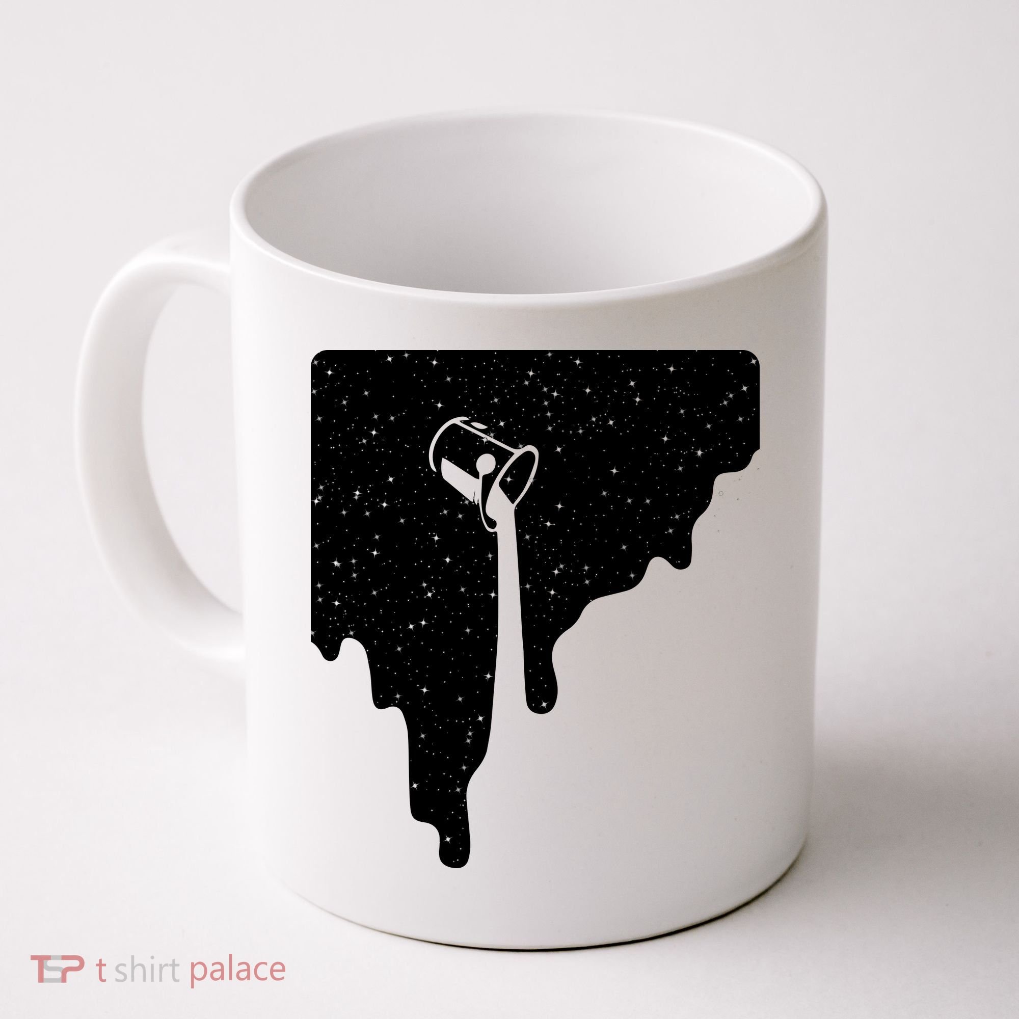 Paint Bucket Galaxy Coffee Mug