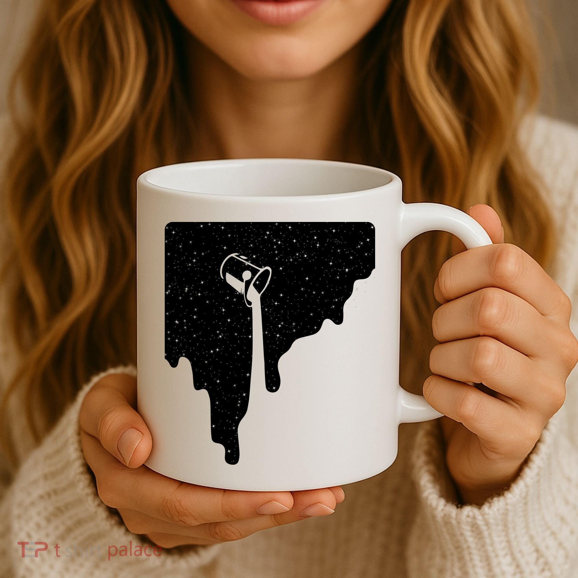 Paint Bucket Galaxy Coffee Mug