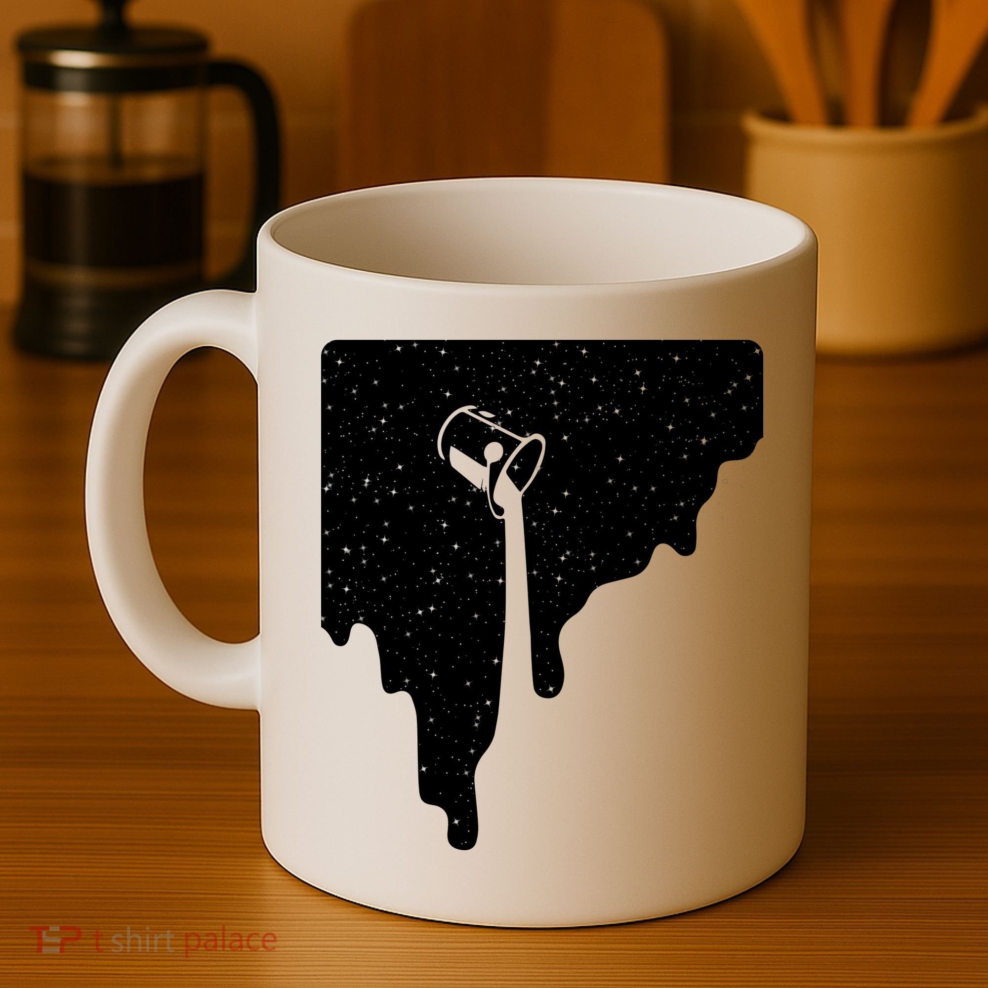 Paint Bucket Galaxy Coffee Mug